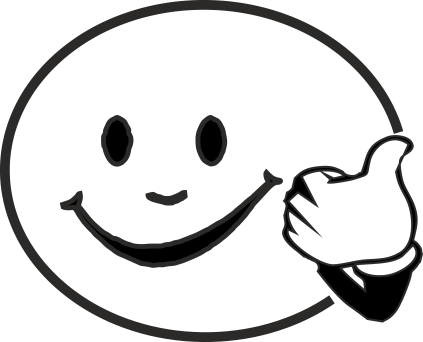 Smiley Face Thumbs Up Png 