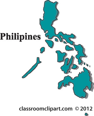 Philippine Map Clipart #1