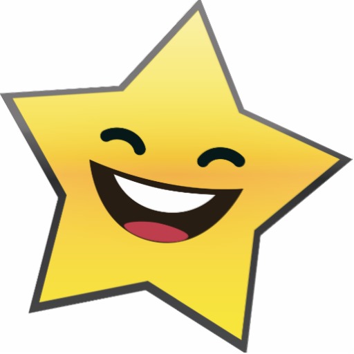 Cute Laughing Smiling Star 