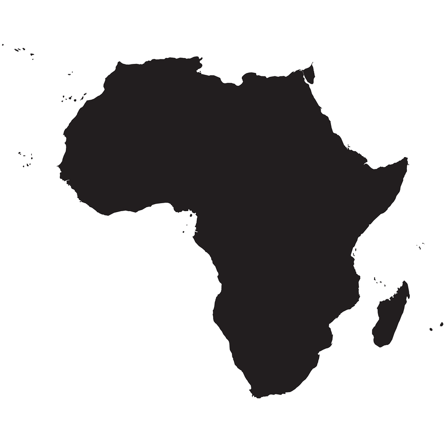 Africa Map Clipart