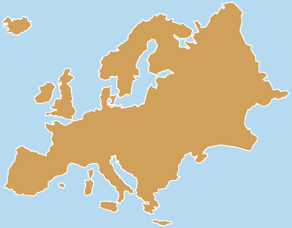 Europe Map Clip Art