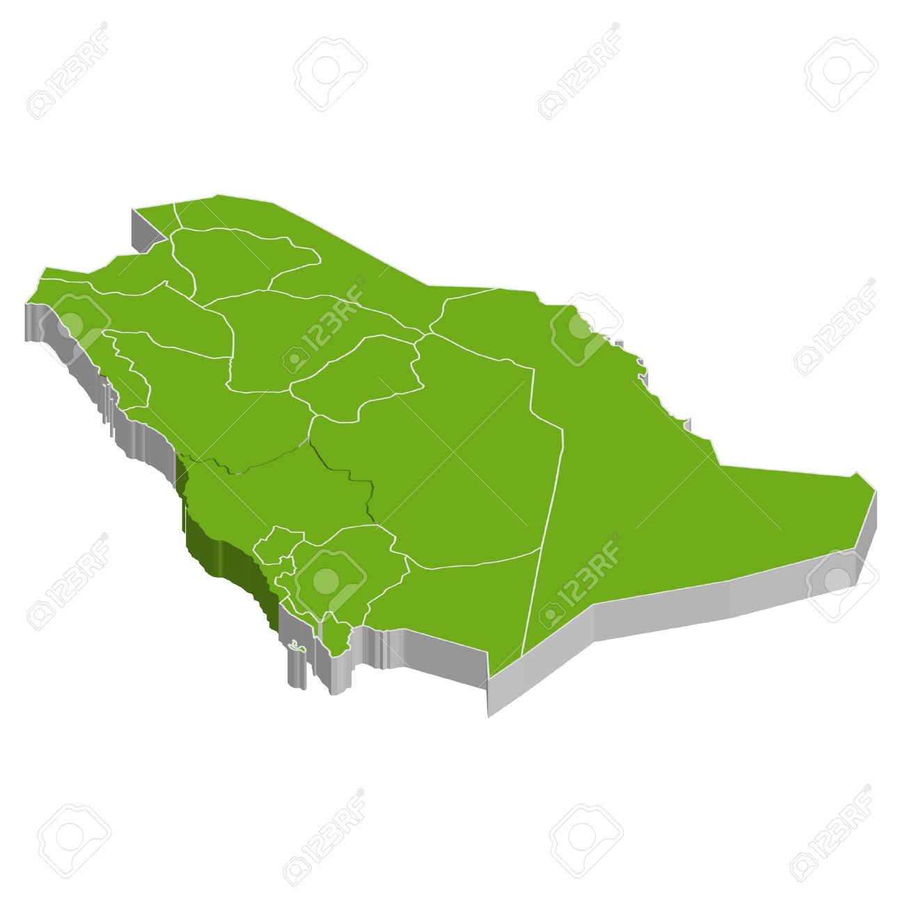 map of saudi arabia: Saudi ...