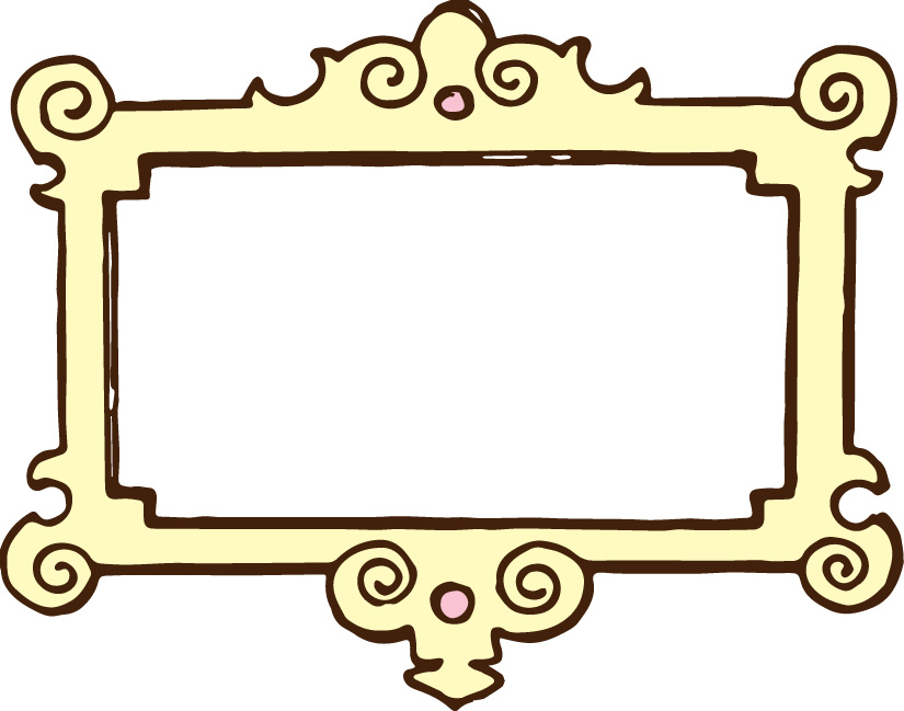 Yellow Clip Art Frame